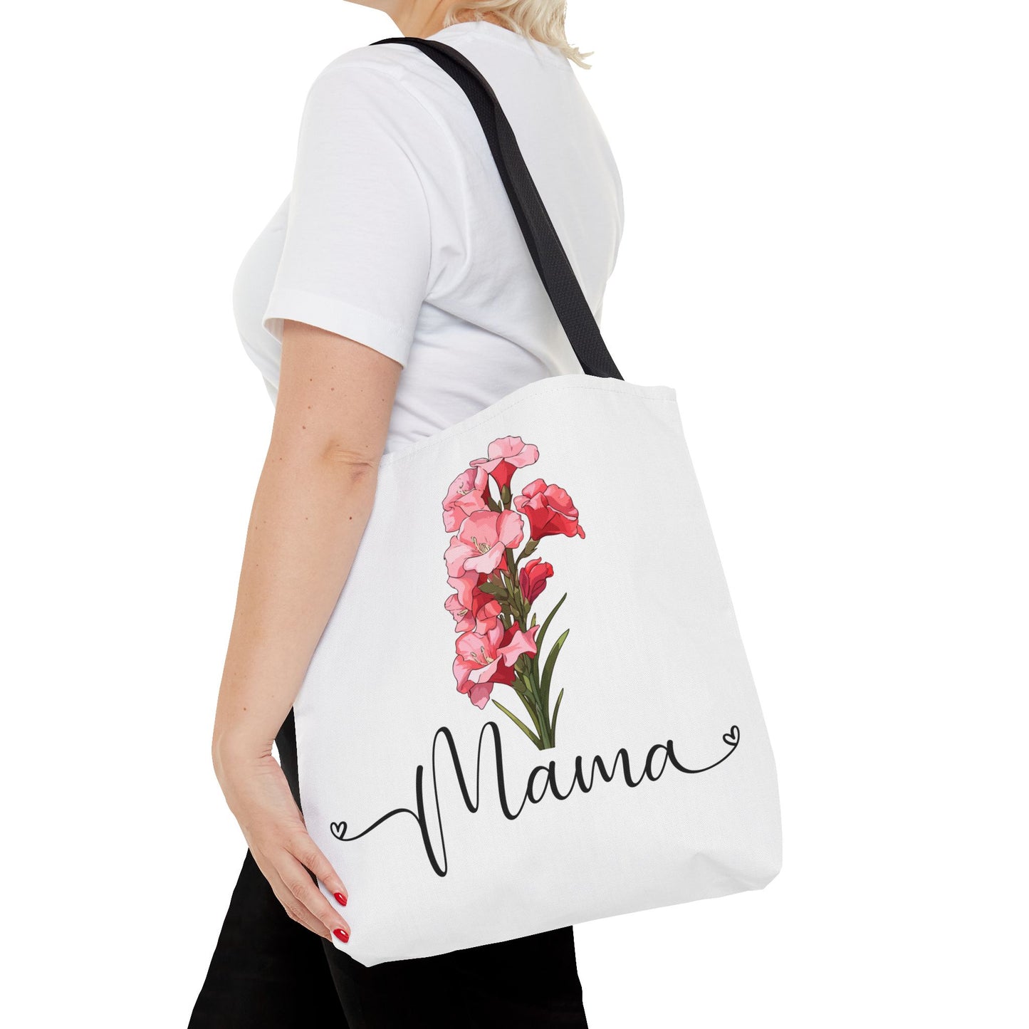 August Floral Mama Tote Bag - Perfect Gift for Moms, Stylish & Functional