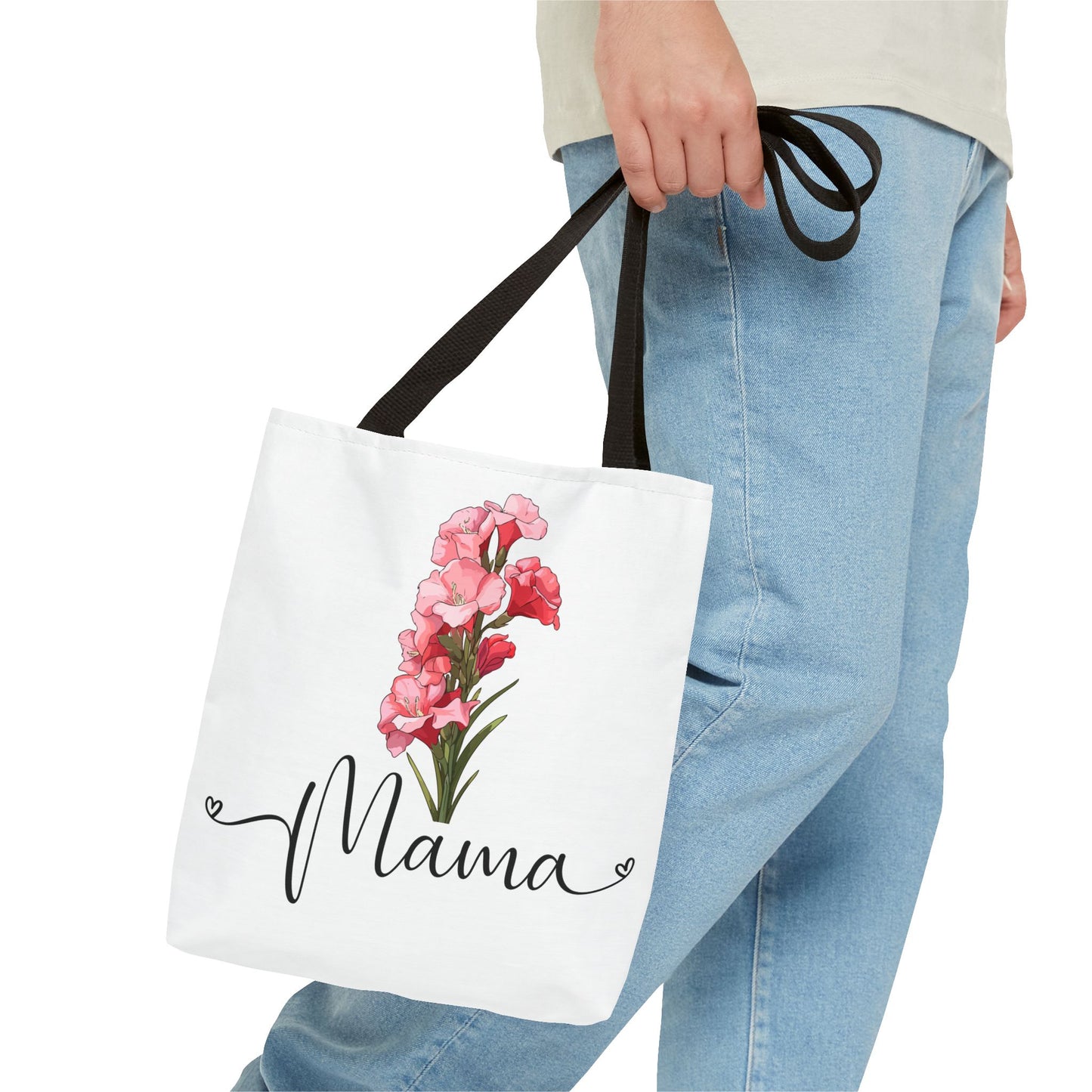 August Floral Mama Tote Bag - Perfect Gift for Moms, Stylish & Functional