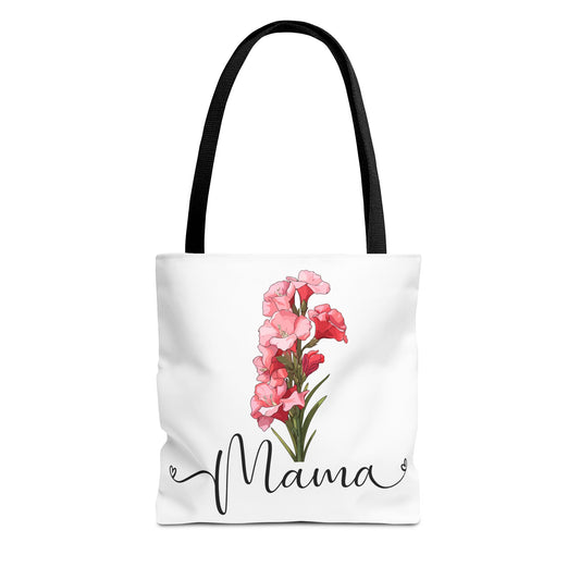 August Floral Mama Tote Bag - Perfect Gift for Moms, Stylish & Functional
